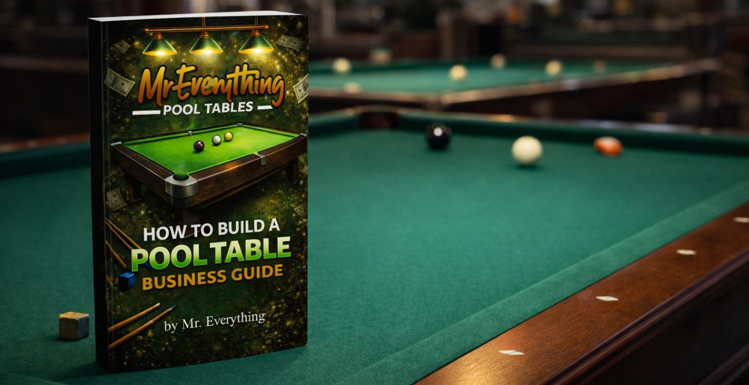 How to Build a Pool Table Business Guide