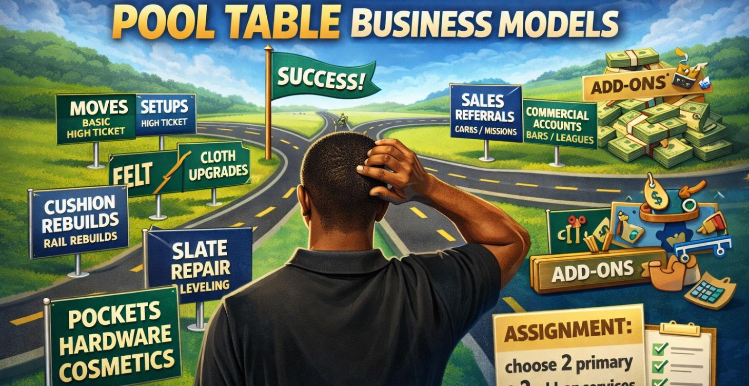 COURSE 2: Pool Table Business Models