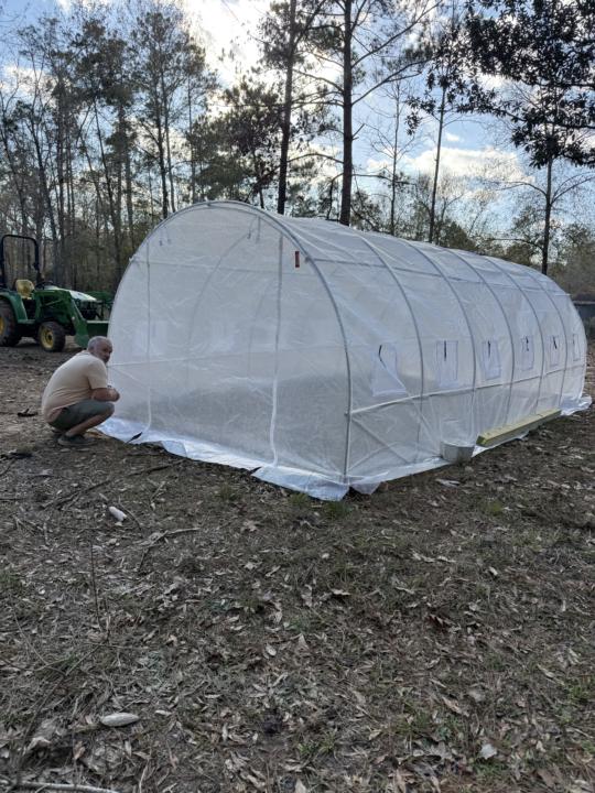 New Hoop House!