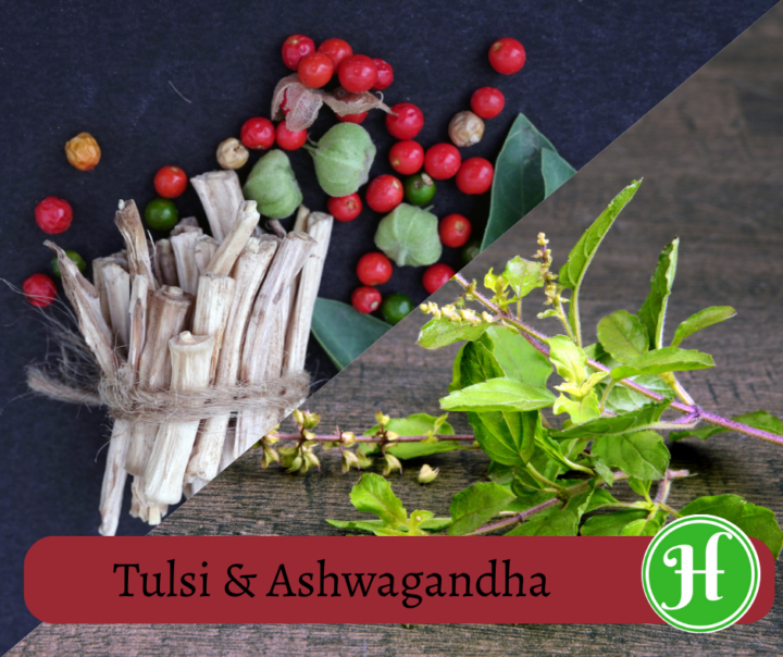 Tulsi & Ashwagandha- Let's Chill and Roll With It