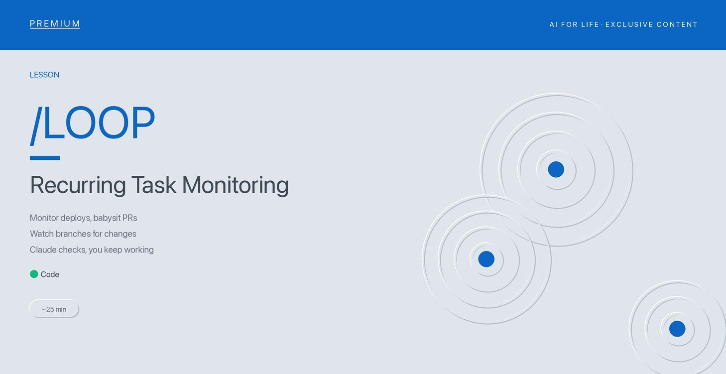 /loop: Recurring Task Monitoring