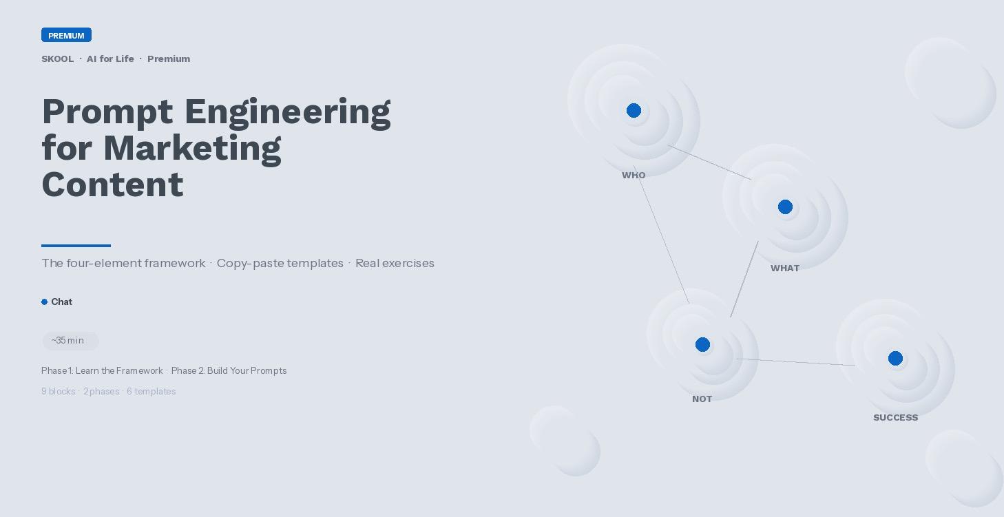 Prompt Engineering for Marketing Content