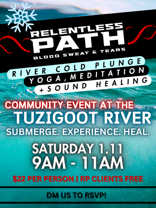 RIVER COLD PLUNGE EVENT 💎👇