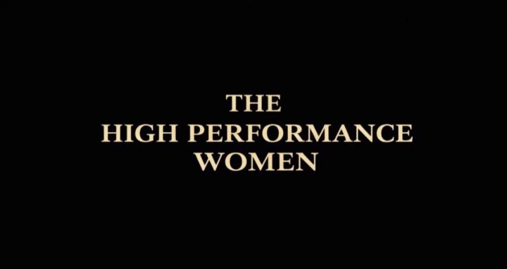 The High Performance Woman