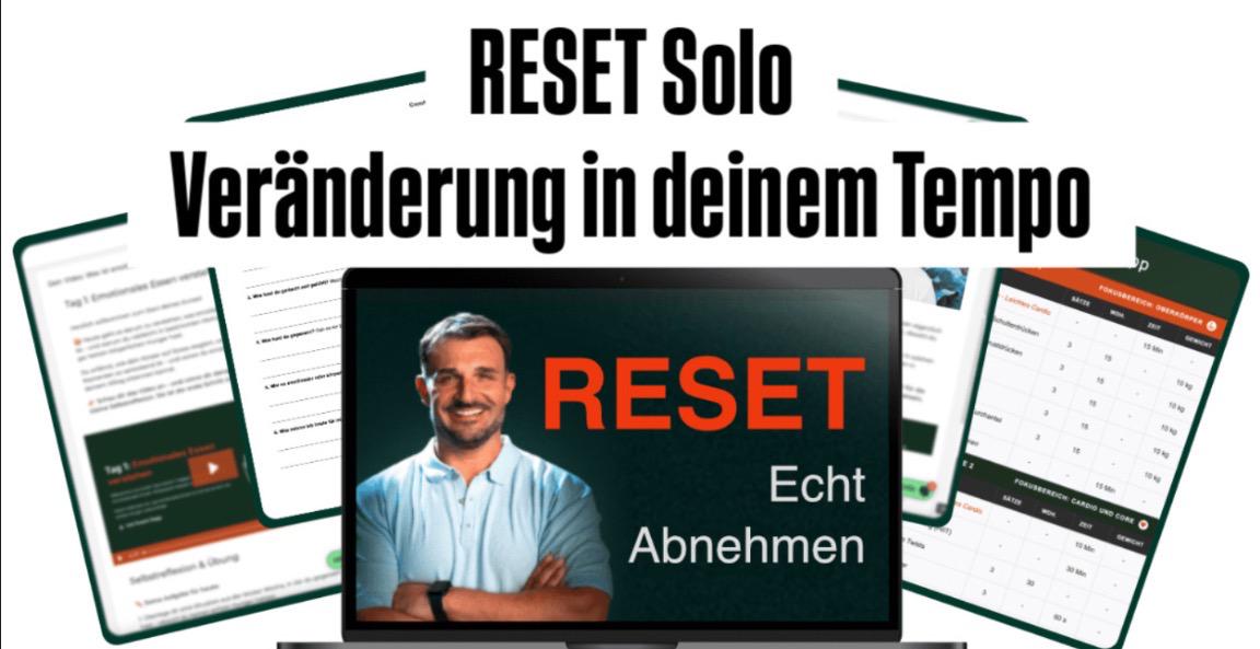Reset Solo – Veränderung in deinem Tempo