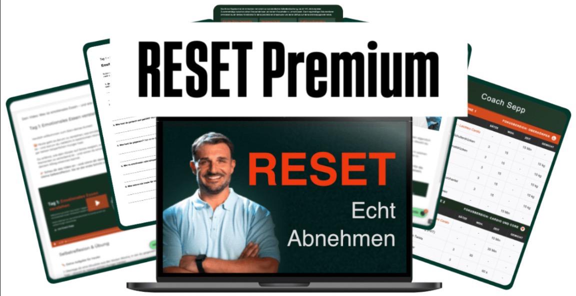 Reset Premium – Mit Begleitung zum echten Erfolg