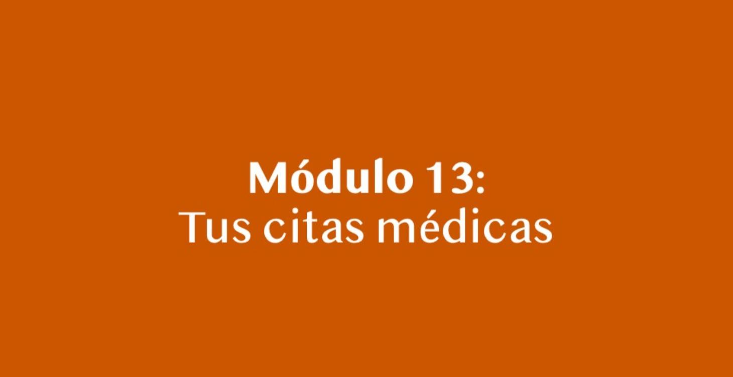 Tus citas médicas