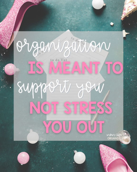 Organization is Meant to Support You