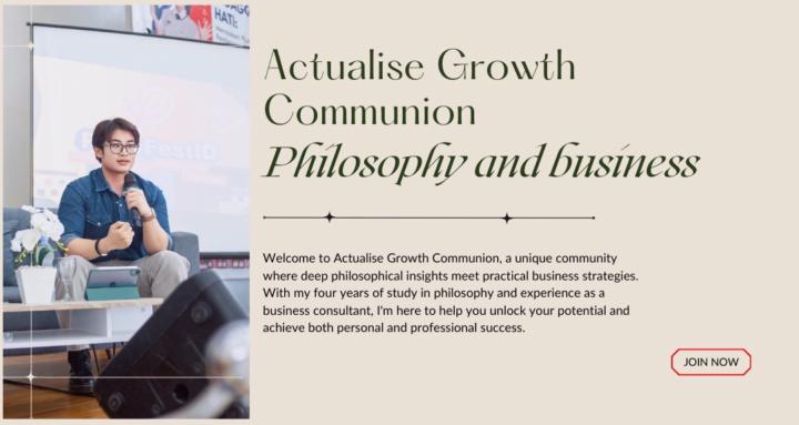 Actualise Growth Communion