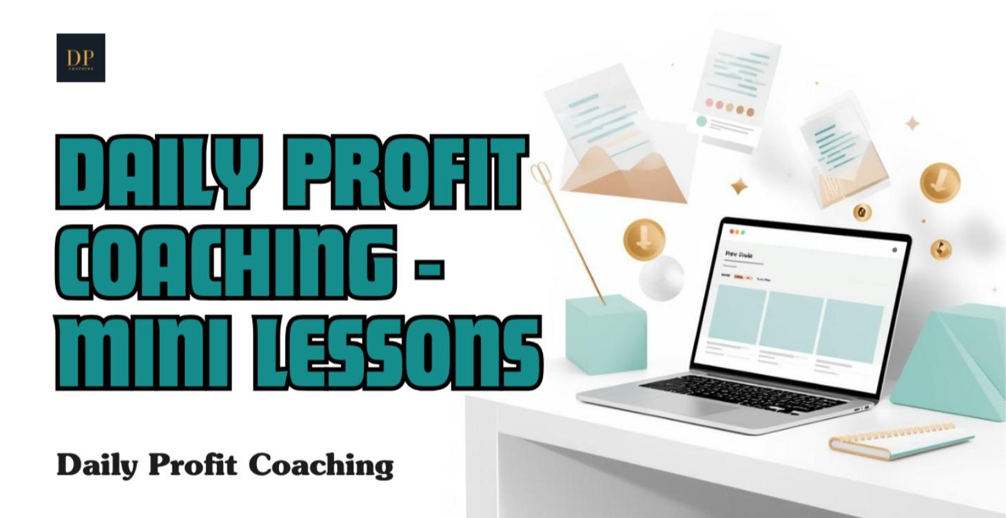 Daily Profit Coaching - Mini Lessons