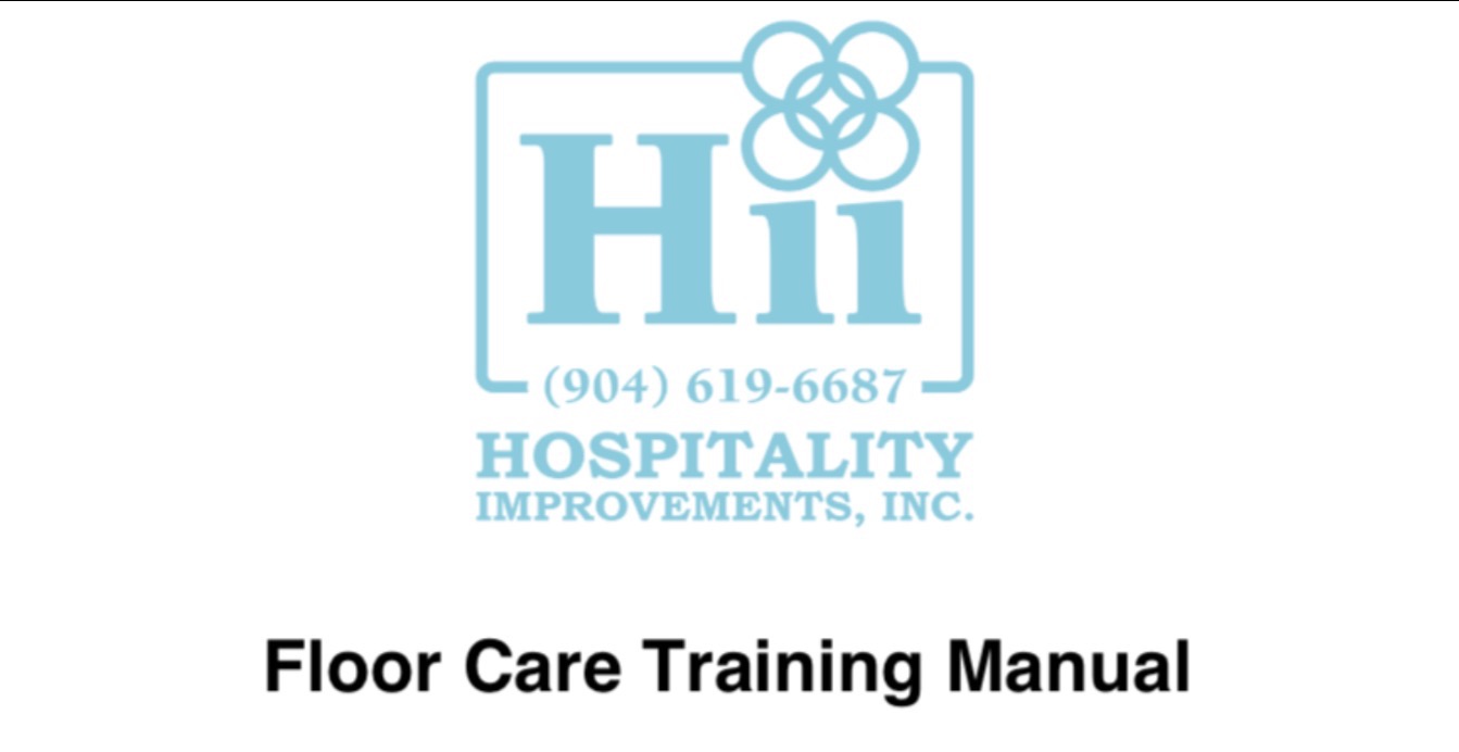 Floor care and maintenance