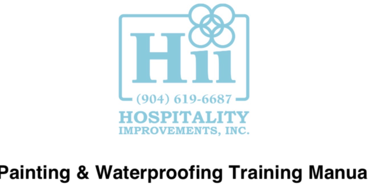 Painting and waterproofing manual and check list