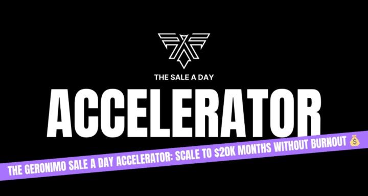 The Sale A Day Accelerator