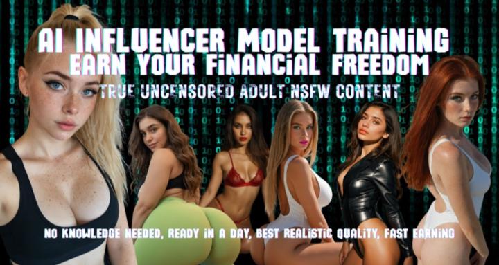 AI Influencer Model training