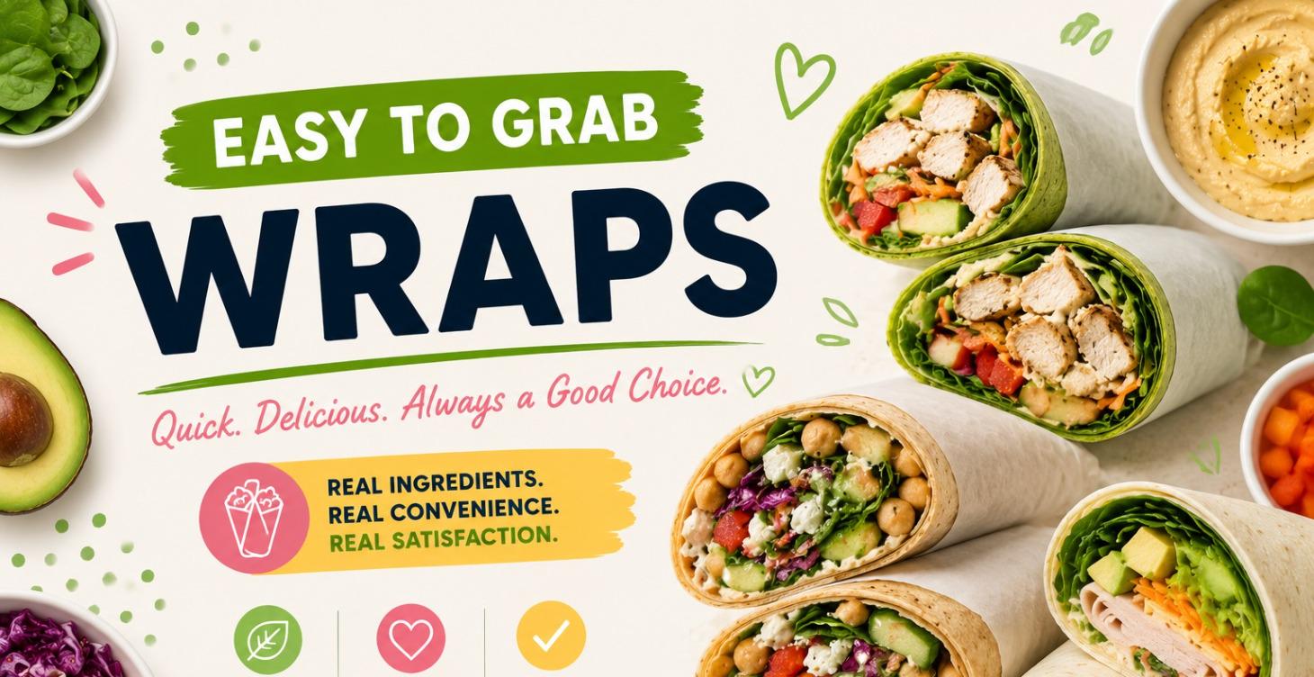 Easy to Grab Wraps
