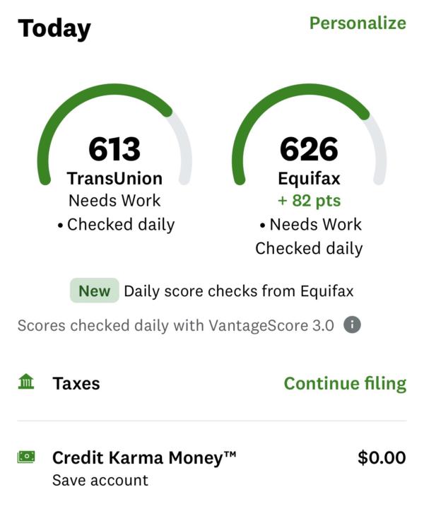 Credit score jumped 82 points! Just opened up a card with Navy Fed 💰