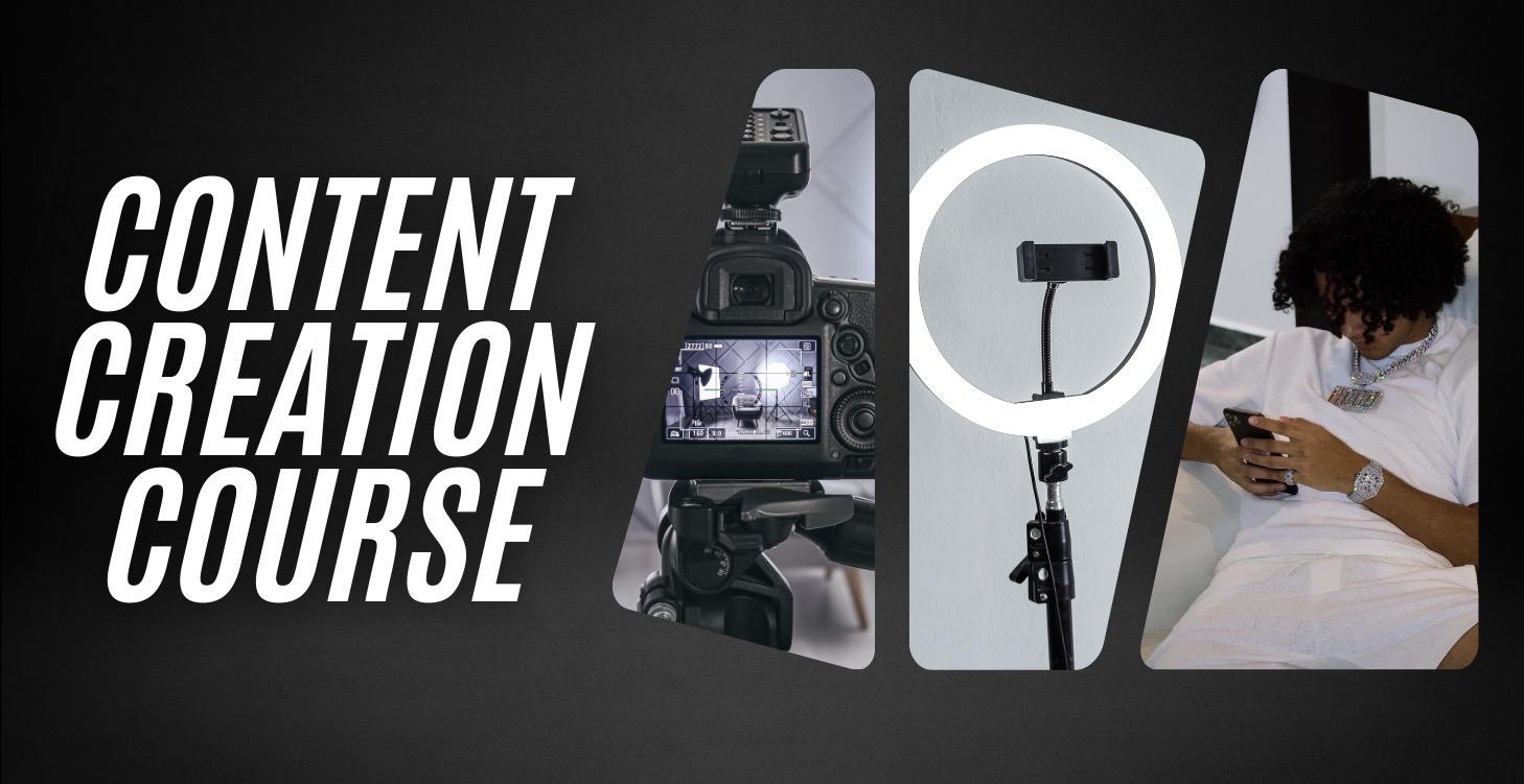 HOW TO GET RICH OFF CREATING CONTENT (COURSE)