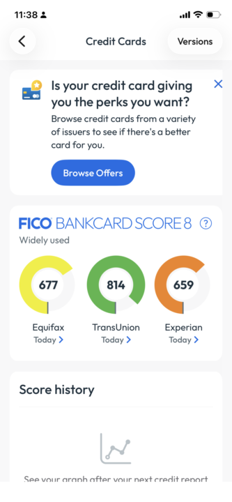 Yo my Fico 8 score on TU is 800🚀