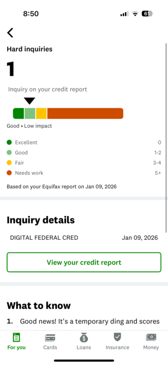 Getting equifax inquiries removed