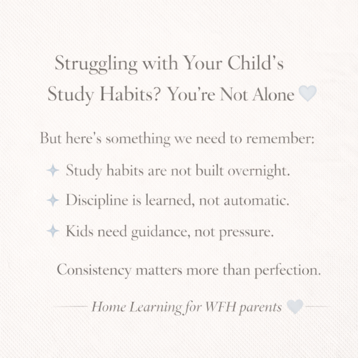  Struggling with Your Child’s Study Habits? You’re Not Alone 🤍