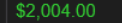 Great profit, but failed to hold the winners