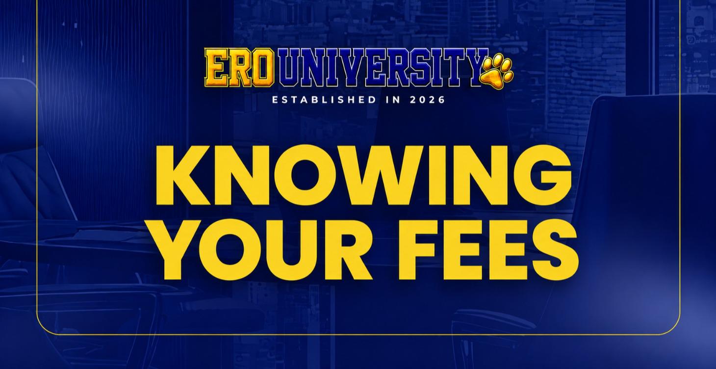 2.8 KNOW YOUR FEES