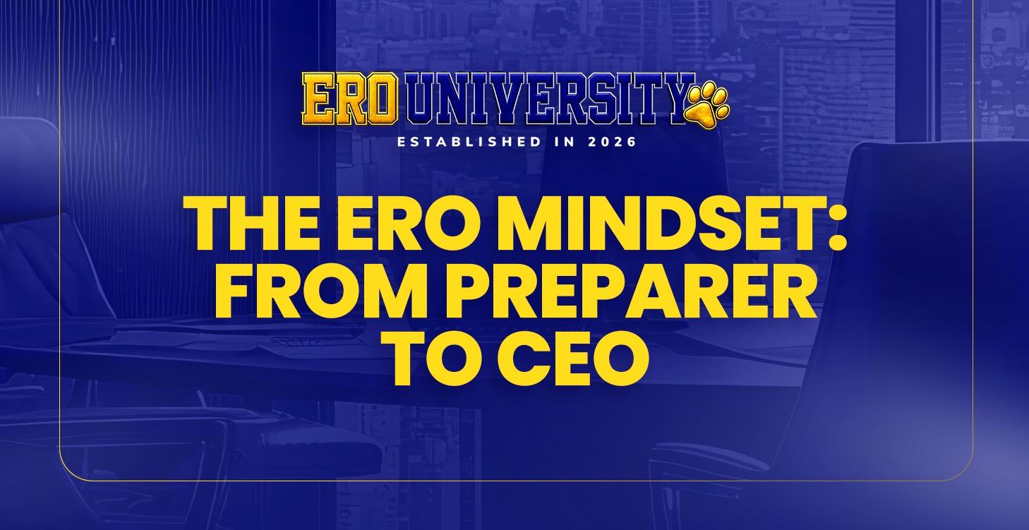 1.2 THE ERO MINDSET