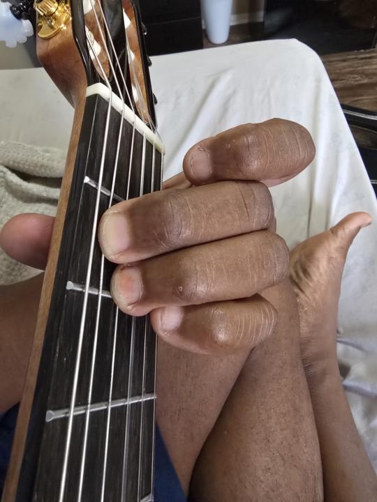 My use of the pivot idea when changing from E minor to C major 