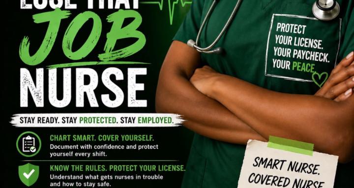 Don’t Lose That Job Nurse