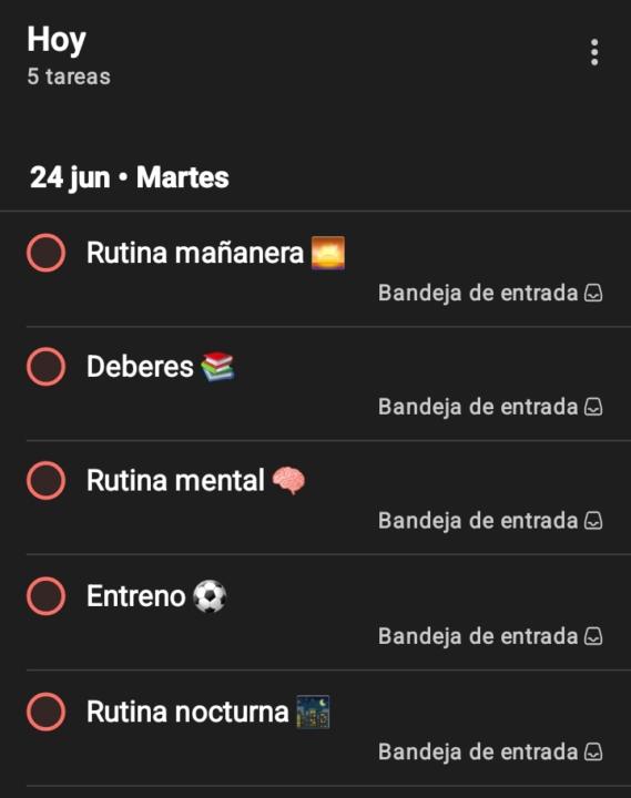 MI DÍA MARTES! 24/06