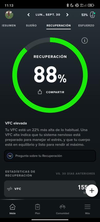 • RECUPERACIÓN Y SUEÑO 30/9/24