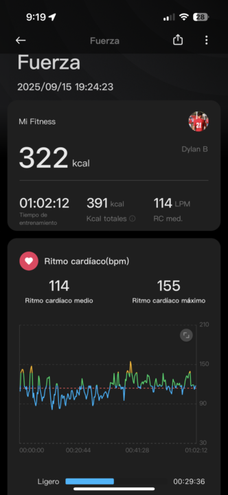 “dia 1 gym” + core 15/09