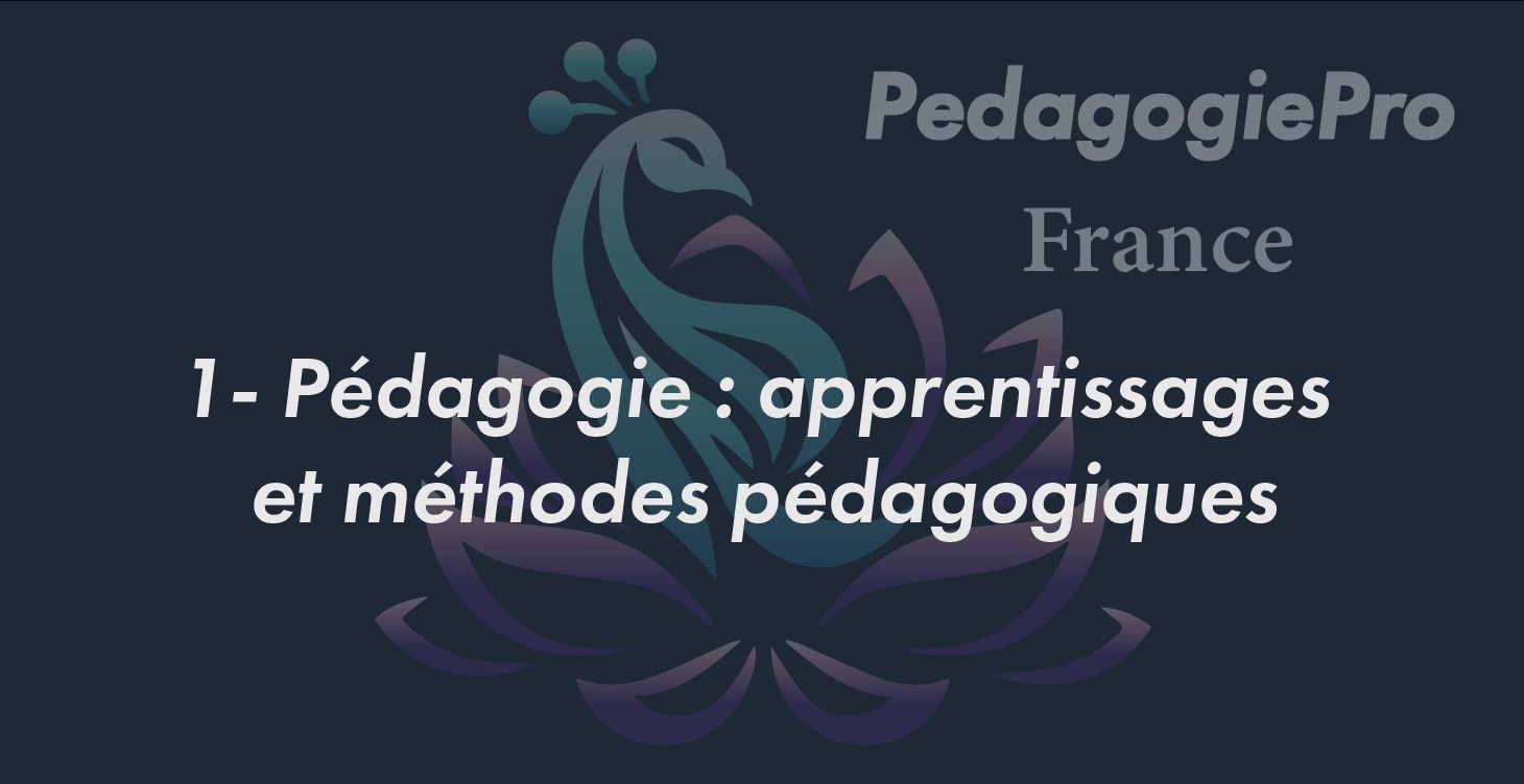 Apprentissage et méthodes pédagogiques