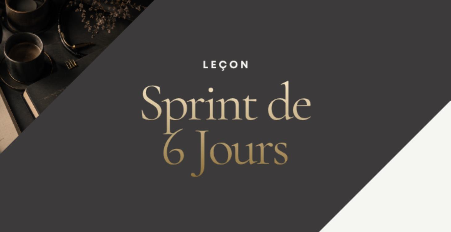 Sprint de 6 jours