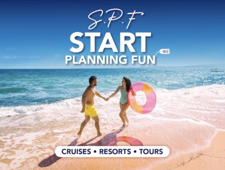 🌴✈️ S.P.F SALE — Start Planning Fun 