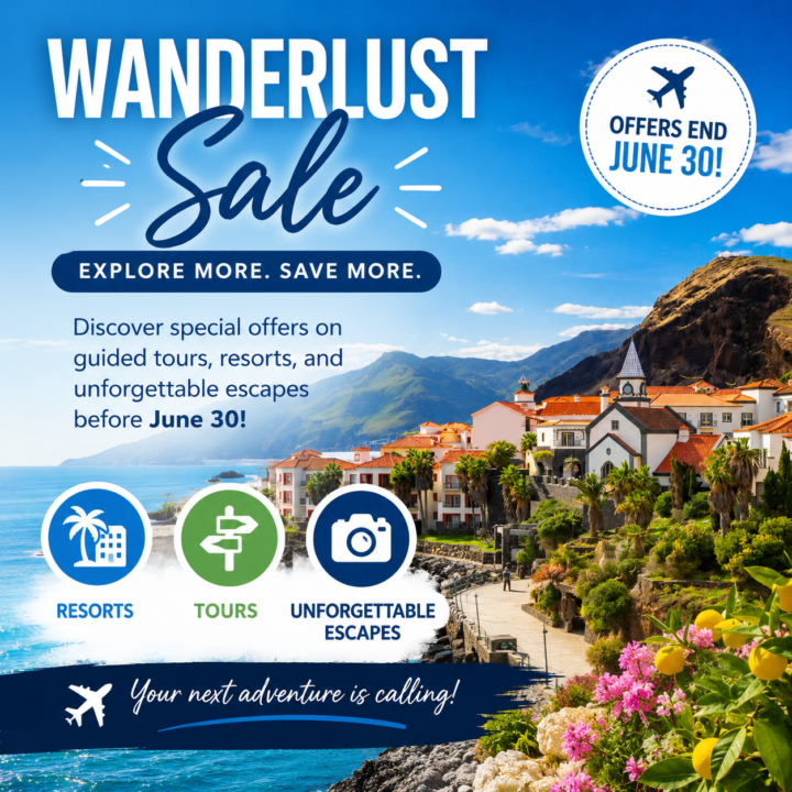 🌍 Wanderlust Sale Alert 