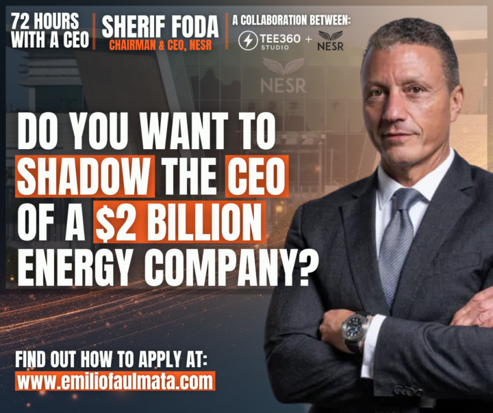 🚨APPLY TO NESR CEO INTERNSHIP & SIGN UP TO LIVE SESSION WITH SHERIF FODA HERE…🚨