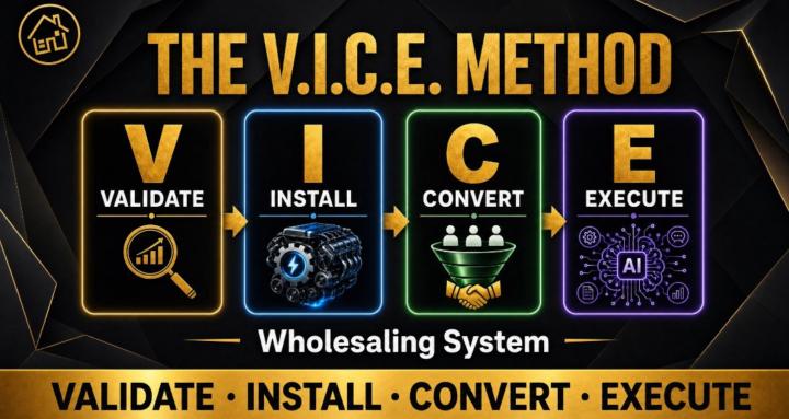 V.I.C.E  Method Wholesaling 