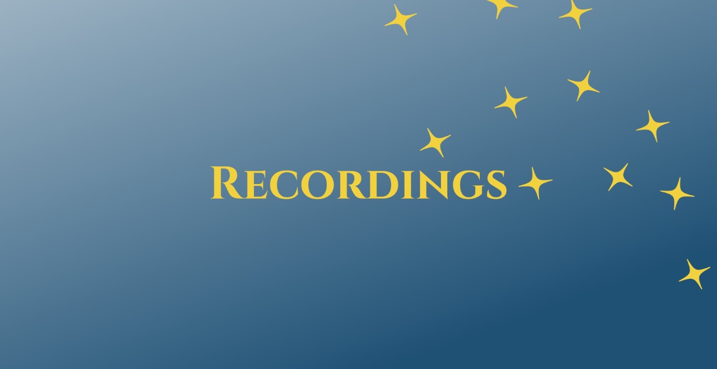 Weekly Recordings
