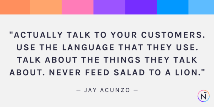 How to talk to your customers
