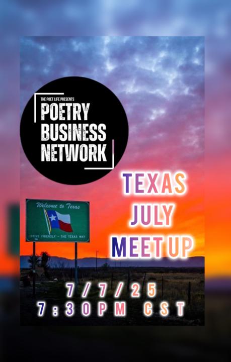 Texas Chapter Meeting 7/7/25 @ 7:30pm
