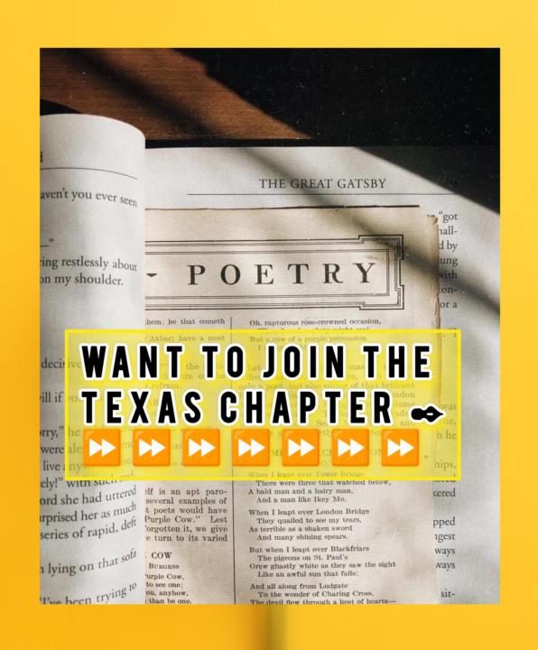 Texas Chapter Meeting 