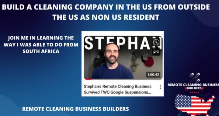 Remote Cleaning Business