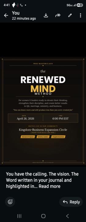 The Renewed Mind Method