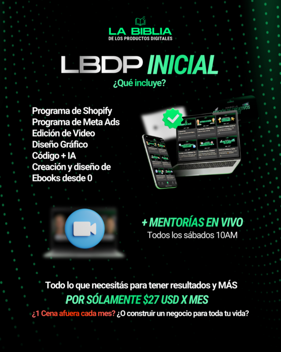 Nuevo Programa ¡LBDP INICIAL! 🚀🔥
