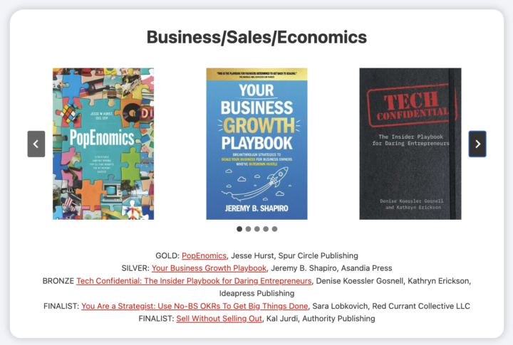 Congrats, Jeremy Shapiro! Reader Views Silver medal winner