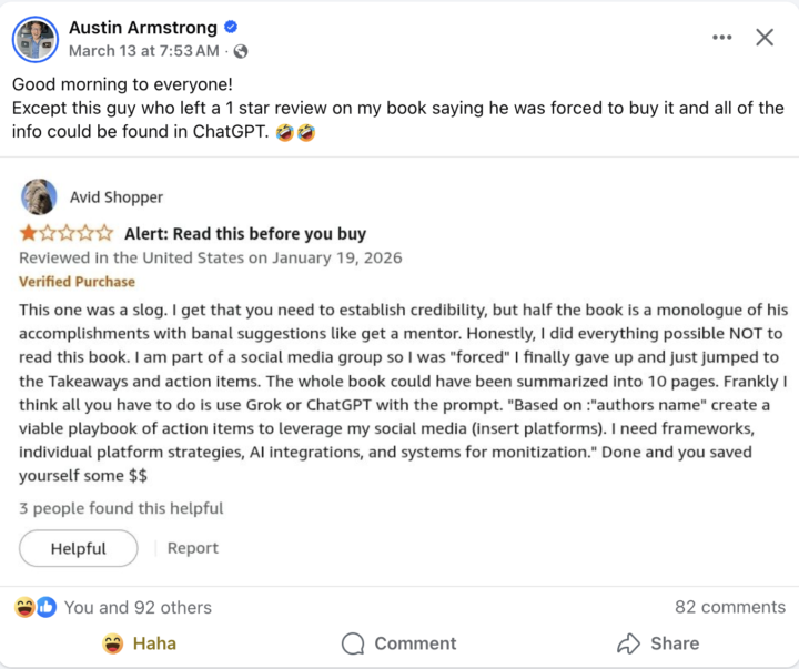 Another way to handle 1 Star Reviews 