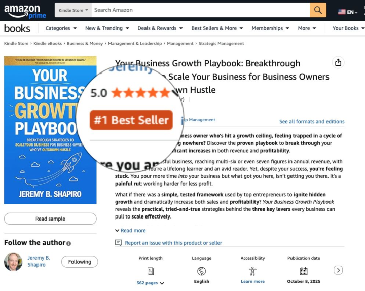 🎉 4 Months In, STILL a #1 Best Seller 💪