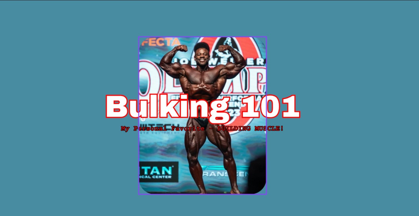 Bulking 101
