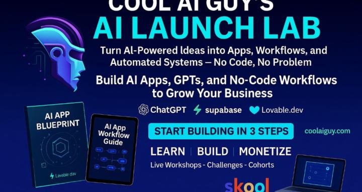 Cool Ai Guy’s Ai Launch Lab